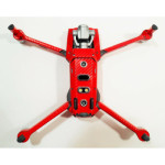 DJI MAVIC 2 PRO/ZOOM- SKIN - CARBON ROT / CARBON RED - 3-5 Batterien - Drohne