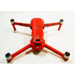 DJI MAVIC 2 PRO/ZOOM- SKIN - CARBON ROT / CARBON RED - 3-5 Batterien - Drohne