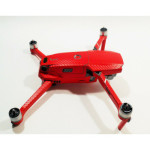 DJI MAVIC 2 PRO/ZOOM- SKIN - CARBON ROT / CARBON RED - 3-5 Batterien - Drohne