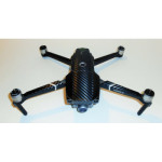 DJI MAVIC 2 PRO/ZOOM- SKIN - CARBON SCHWARZ / CARBON BLACK - 3-5 Batterien/Drone