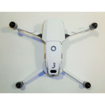 DJI MAVIC 2 PRO/ZOOM- SKIN - CARBON WEISS / CARBON WHITE - 3-5 Batterien / drone