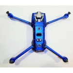 DJI MAVIC 2 PRO / ZOOM- SKIN - CHROM BLAU / CHROME BLUE - 3-5 Batterien / Drohne