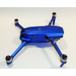 DJI MAVIC 2 PRO / ZOOM- SKIN - CHROM BLAU / CHROME BLUE - 3-5 Batterien / Drohne