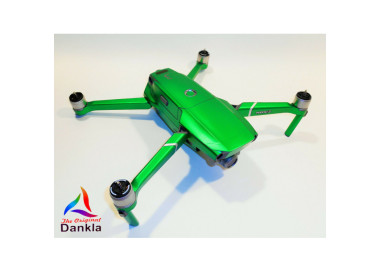DJI MAVIC 2 PRO/ZOOM- SKIN - CHROM GRÜN / CHROME GREEN - 3-5 Batterien / Drohne