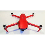 DJI MAVIC 2 PRO/ZOOM- SKIN - CHROM ROT / CHROME RED - 3-5 Batterien / Drohne