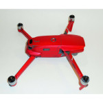 DJI MAVIC 2 PRO/ZOOM- SKIN - CHROM ROT / CHROME RED - 3-5 Batterien / Drohne