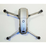 DJI MAVIC 2 PRO/ZOOM- SKIN - HONEYCOMB SILBER / HONEYCOMB SILVER - 3-5 Batterien