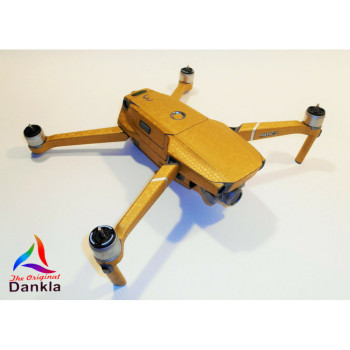 DJI MAVIC 2 PRO/ZOOM- SKIN - HONEYCOMB GOLD - 3-5 Batterien / Drohne / Folie