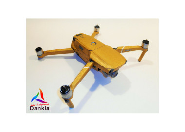 DJI MAVIC 2 PRO/ZOOM- SKIN - HONEYCOMB GOLD - 3-5 Batterien / Drohne / Folie