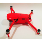 DJI MAVIC 2 PRO/ZOOM- SKIN - NEON ROT / NEON RED - 3-5 Batterien / Drohne/Zubeh.