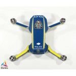 DJI MAVIC MINI - SKIN - POLICE -  / Folie / Decal / Wrap / Drohne