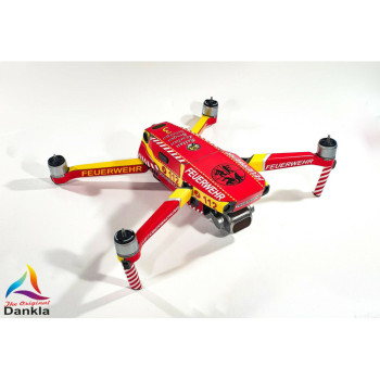 DJI MAVIC 2 PRO/ZOOM- SKIN - FEUERWEHR * - 3-5 Batterien - Drohne