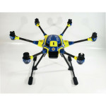 YUNEEC TYPHOON H - SKIN - POLIZEI * - Drohne - Landegestell - Decal - Wrap