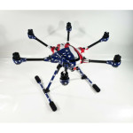 YUNEEC TYPHOON H - SKIN - USA - Drohne - Landegestell - Decal - Wrap