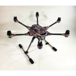 YUNEEC TYPHOON H - SKIN - FLECKTARN - Drohne - Landegestell - Decal - Wrap