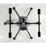 YUNEEC TYPHOON H - SKIN - DigiCamo Grau - Drohne - Landegestell - Decal - Wrap