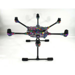 YUNEEC TYPHOON H - SKIN - Dankla Coloursplash - Drohne - Landegestell - Decal