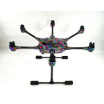 YUNEEC TYPHOON H - SKIN - Dankla Coloursplash - Drohne - Landegestell - Decal