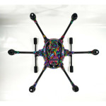 YUNEEC TYPHOON H - SKIN - Dankla Coloursplash - Drohne - Landegestell - Decal