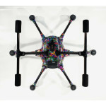 YUNEEC TYPHOON H - SKIN - Dankla Coloursplash - Drohne - Landegestell - Decal