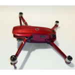 DJI MAVIC 2 PRO/ZOOM- SKIN - Metallic Rotbraun - 3-5 Batterien / Folie / Wrap