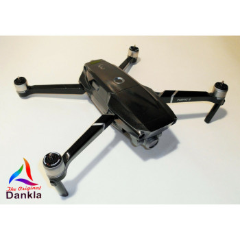 DJI MAVIC 2 PRO/ZOOM- SKIN - Metallic Schwarz - 3-5 Batterien / Folie / Wrap