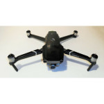 DJI MAVIC 2 PRO/ZOOM- SKIN - Metallic Schwarz - 3-5 Batterien / Folie / Wrap