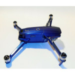 DJI MAVIC 2 PRO/ZOOM- SKIN - Metallic Nightblue - 3-5 Batterien / Folie / Wrap