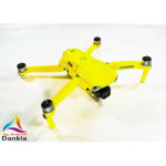 DJI MAVIC AIR 2  + RC - SKIN - NEON GELB - 3-5x Batterie / Folie / Wrap / Decal