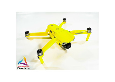 DJI MAVIC AIR 2  + RC - SKIN - NEON GELB - 3-5x Batterie / Folie / Wrap / Decal