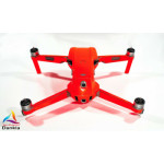 DJI MAVIC AIR 2  + RC - SKIN - NEON ROT - 3-5x Batterie / Folie / Wrap / Decal