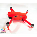 DJI MAVIC AIR 2  + RC - SKIN - NEON ROT - 3-5x Batterie / Folie / Wrap / Decal