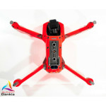 DJI MAVIC AIR 2  + RC - SKIN - NEON ROT - 3-5x Batterie / Folie / Wrap / Decal