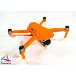 DJI MAVIC AIR 2  + RC - SKIN - NEON ORANGE - 3-5x Batterie / Folie / Wrap/Decal