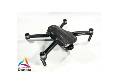 DJI MAVIC AIR 2  + RC - SKIN - ALU GRAU GEBÜRSTET - 3-5x Batterie / Folie/Decal