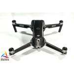 DJI MAVIC AIR 2  + RC - SKIN - ALU GRAU GEBÜRSTET - 3-5x Batterie / Folie/Decal