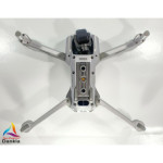 DJI MAVIC AIR 2  + RC - SKIN - ALU SILBER GEBÜRSTET - 3-5x Batterie / Folie