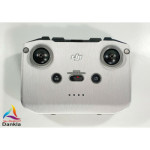 DJI MAVIC AIR 2  + RC - SKIN - ALU SILBER GEBÜRSTET - 3-5x Batterie / Folie