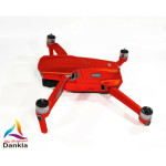 DJI MAVIC AIR 2  + RC - SKIN - CHROM ROT - 3-5x Batterie / Folie / Decal / Wrap