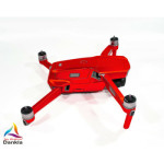DJI MAVIC AIR 2  + RC - SKIN - CHROM ROT - 3-5x Batterie / Folie / Decal / Wrap