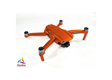 DJI MAVIC AIR 2  + RC - SKIN - CHROM ORANGE - 3-5x Batterie / Folie / Decal