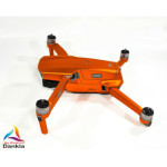 DJI MAVIC AIR 2  + RC - SKIN - CHROM ORANGE - 3-5x Batterie / Folie / Decal
