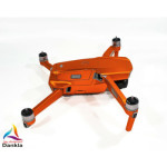 DJI MAVIC AIR 2  + RC - SKIN - CHROM ORANGE - 3-5x Batterie / Folie / Decal