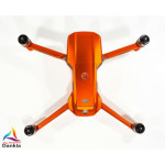 DJI MAVIC AIR 2  + RC - SKIN - CHROM ORANGE - 3-5x Batterie / Folie / Decal