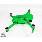 DJI MAVIC AIR 2  + RC - SKIN - CHROM GRÜN - 3-5x Batterie / Folie / Decal