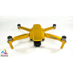 DJI MAVIC AIR 2  + RC - SKIN - CHROM GELB - 3-5x Batterie / Folie / Decal