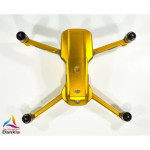 DJI MAVIC AIR 2  + RC - SKIN - CHROM GELB - 3-5x Batterie / Folie / Decal
