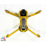 DJI MAVIC AIR 2  + RC - SKIN - CHROM GELB - 3-5x Batterie / Folie / Decal