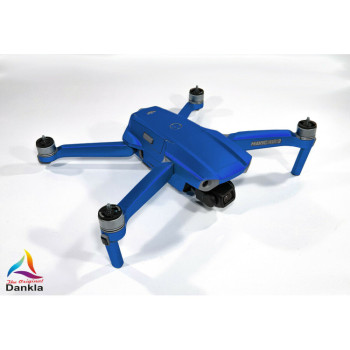 DJI MAVIC AIR 2  + RC - SKIN - CHROM BLAU - 3-5x Batterie / Folie / Decal
