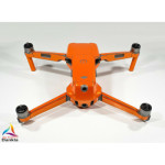 DJI MAVIC AIR 2  + RC - SKIN - METALLIC MANDARINE- 3-5x Batterie / Folie / Decal